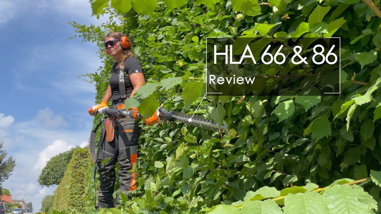 Обзор кусторезов STIHL HLA 66 и HLA 86 с большим вылетом