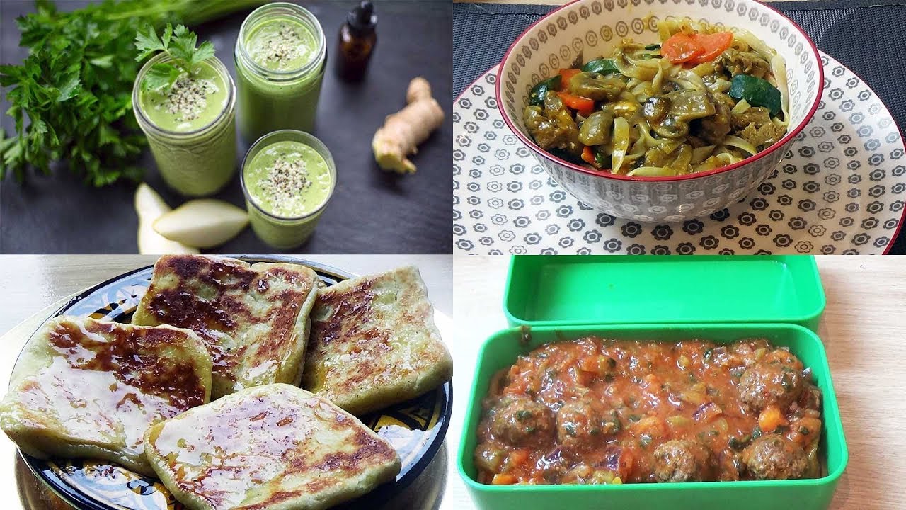 1 journée dans l'assiette d'1femme débordée-Wok veau légumes, pâtes boulettes-Lunchbox