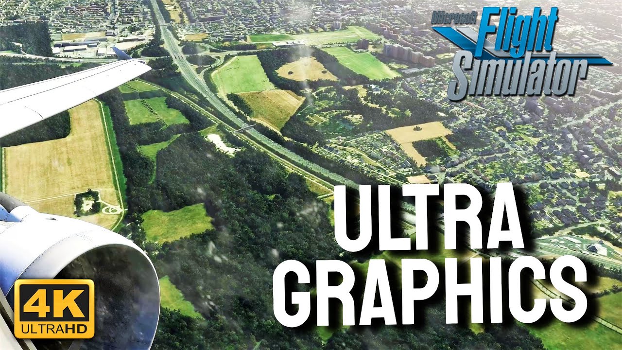 Microsoft Flight Simulator 2020 4K ➤ MAX GRAPHICS ➤A320 CEO Takeoff At Cologne Airport