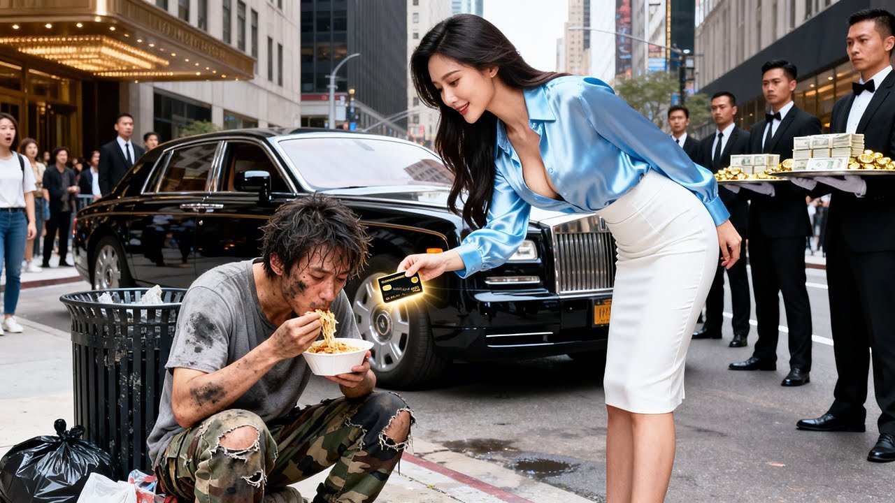 💥窮乞丐路過救下街邊孩童，豈料意外獲得豪門千金傾心，她竟攜千億彩禮親自上門求娶！#短劇 #战神 #大陸短劇 #热血#YHDJ