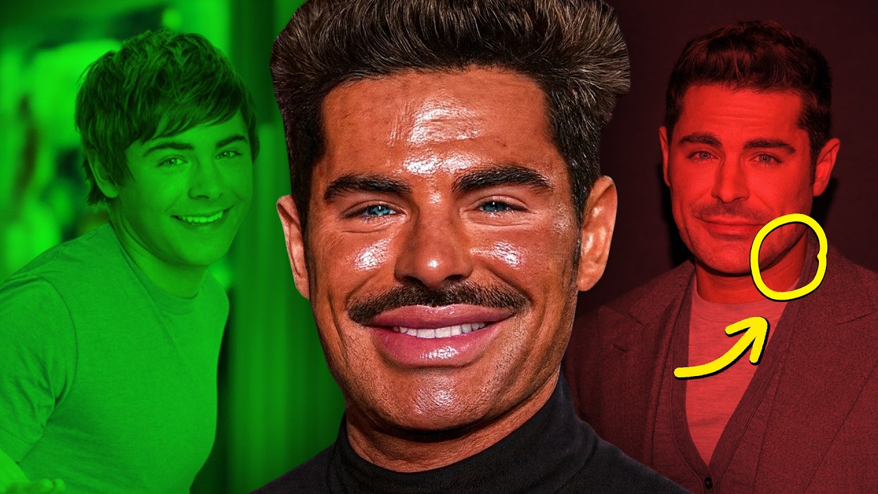 La OSCURA VERDAD detrás del cambio RADICAL de Zac Efron
