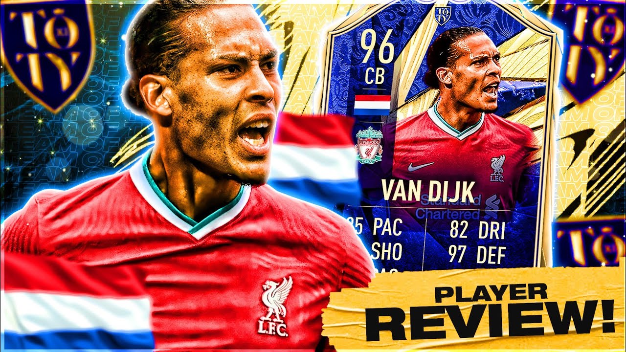 FIFA 21 TOTY VAN DIJK (96) PLAYER REVIEW! FIFA 21 ULTIMATE TEAM!