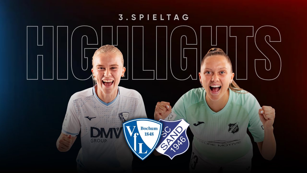 Traumtor und meisterhafte Offensivleistung! | VfL Bochum vs. SC Sand | 2. Frauen-Bundesliga