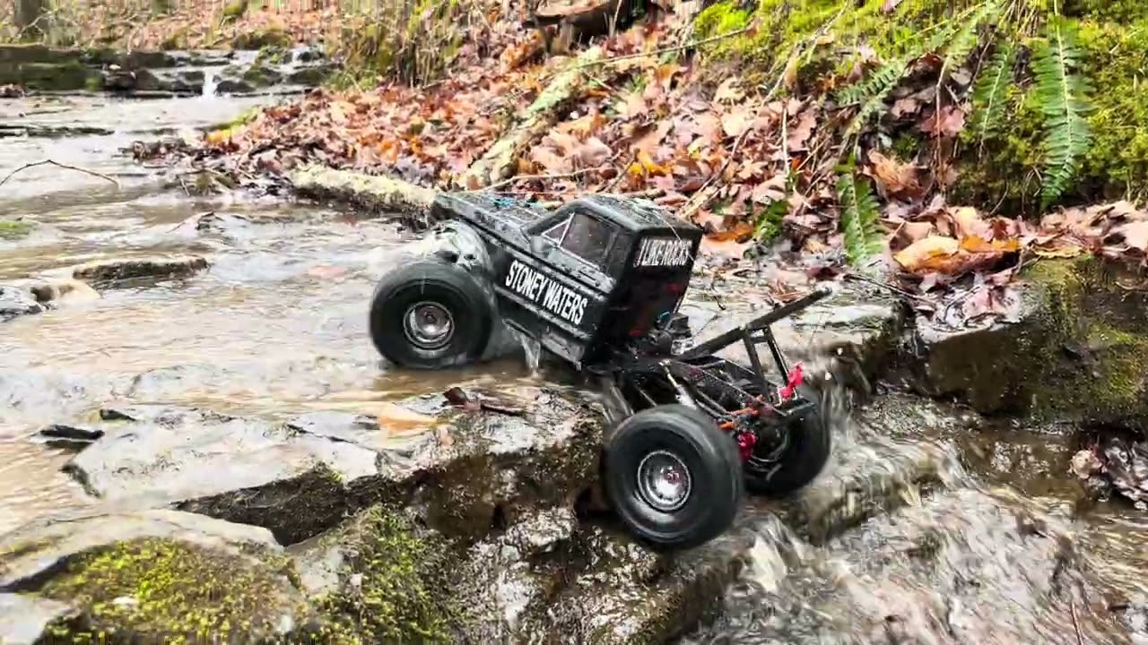 Spring creek ride with the tow rig 