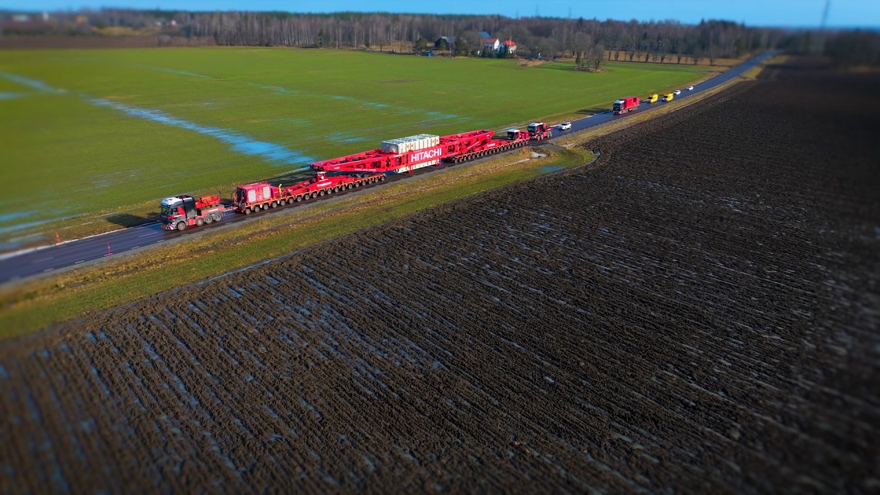 Record transport of the largest HVDC VSC transformer from Ludvika to China