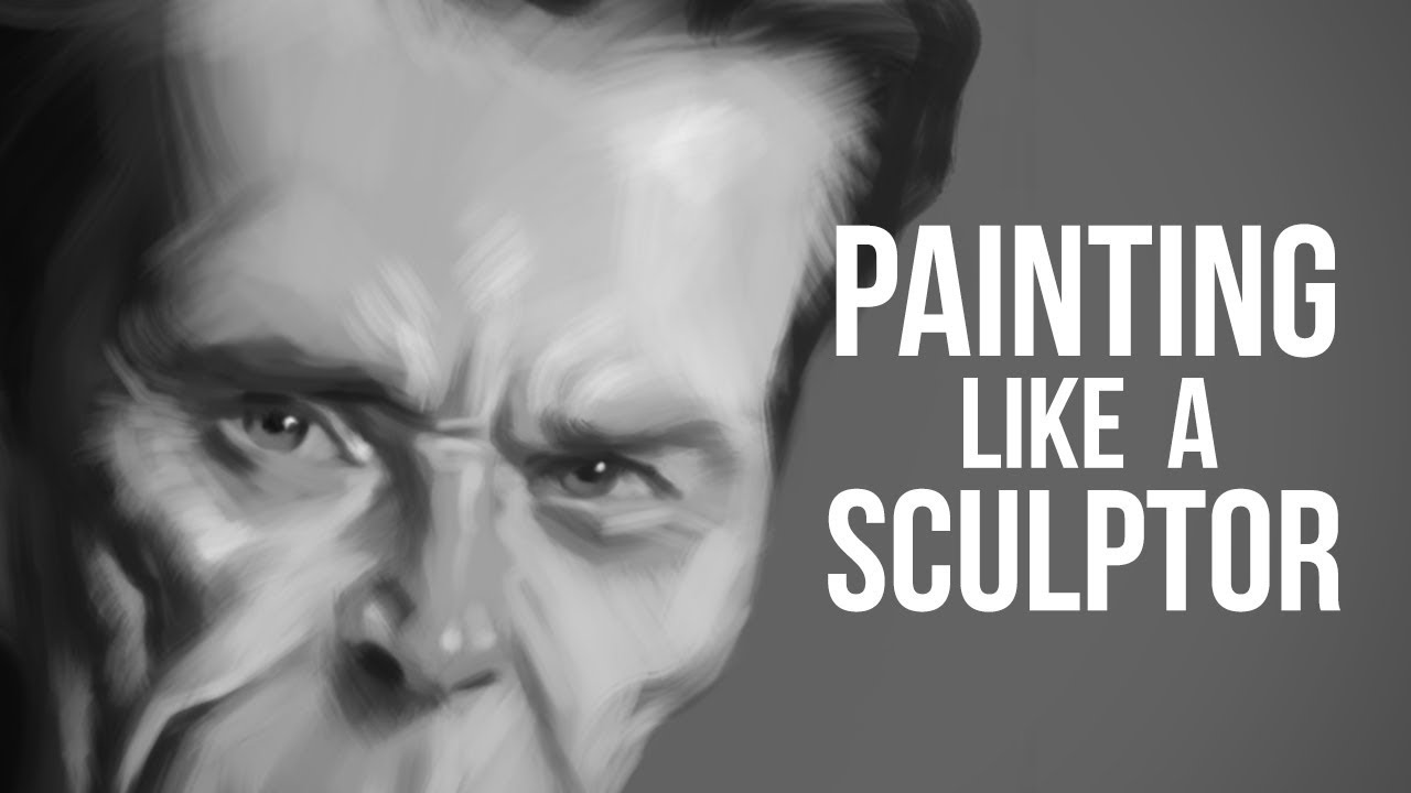 Digitally Painting like a Sculptor - Caricature Critique