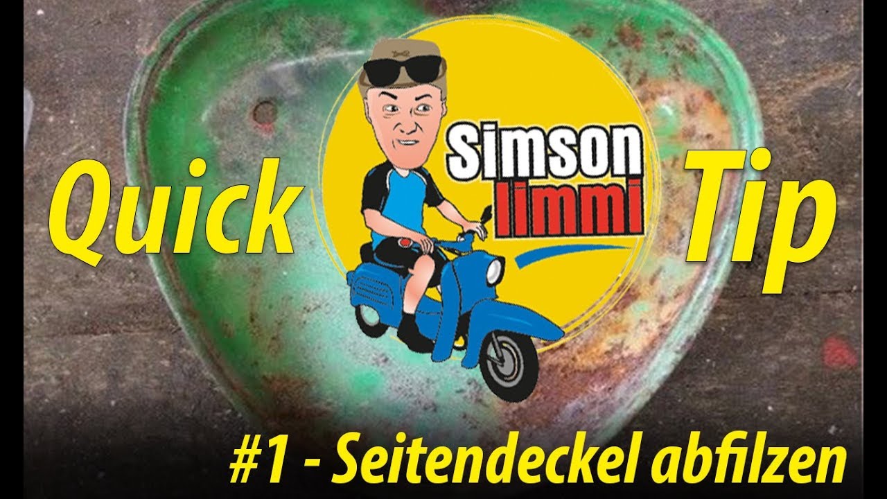 Quick Tip 1 - Seitendeckel abfilzen