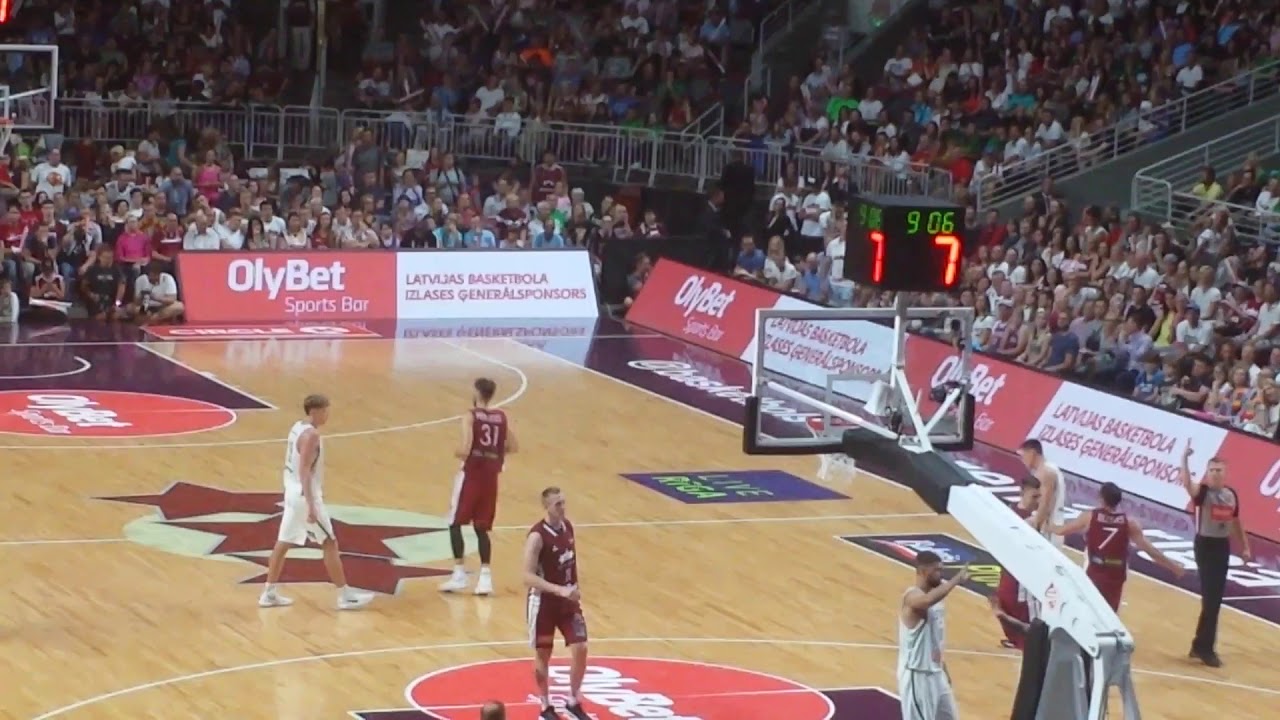 Latvia-Lithuania (Basketball)Arena Riga