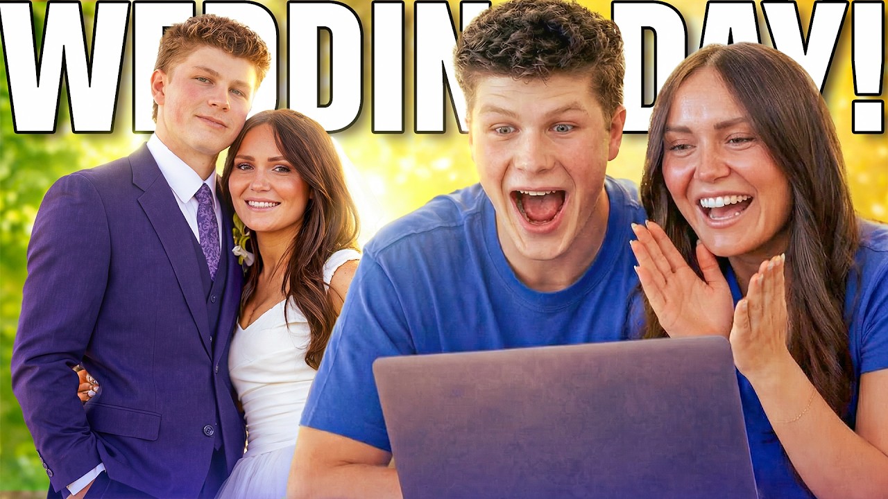 СМОТРИМ НАШЕ СВАДЕБНОЕ ВИДЕО ВПЕРВЫЕ *НАШИ РЕАКЦИИ*