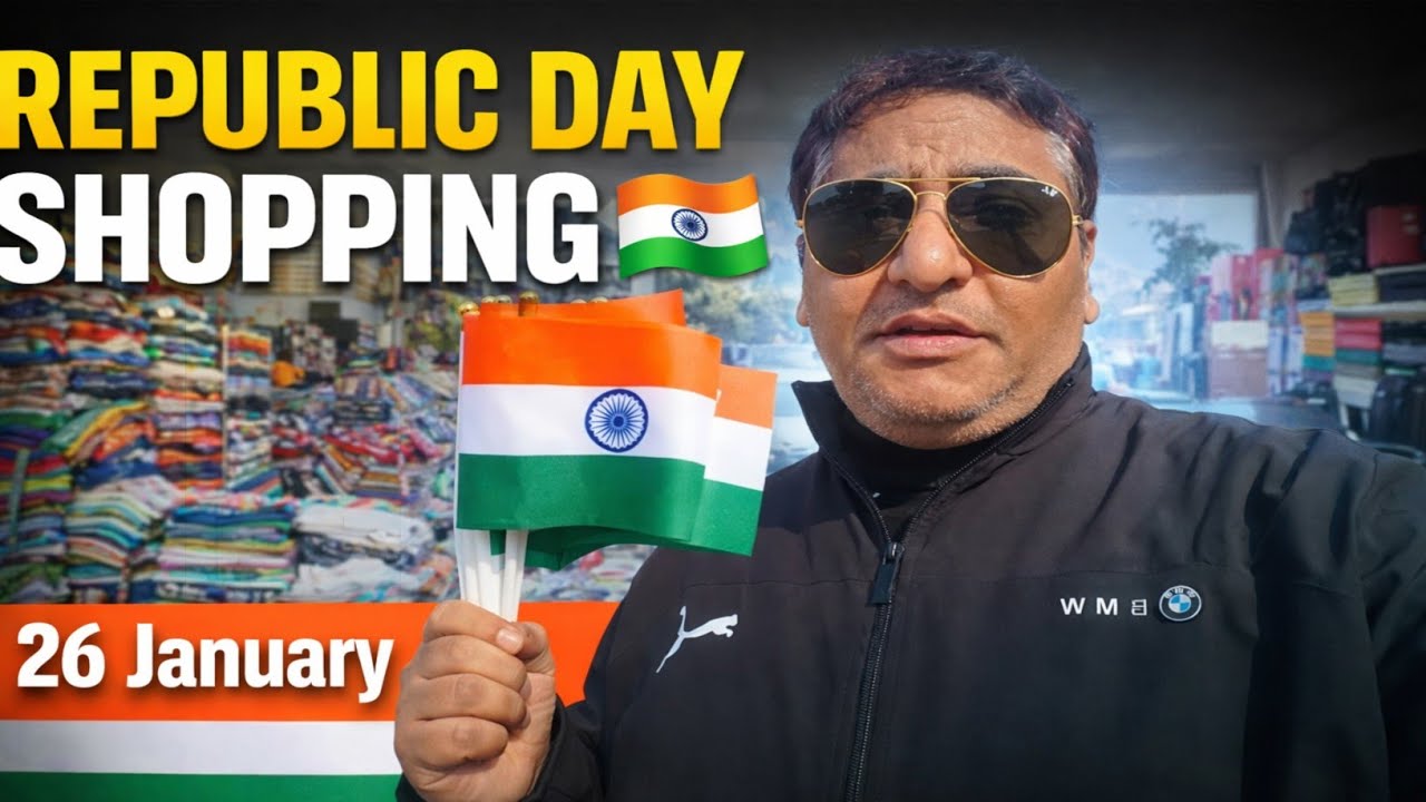 26 January Republic Day Shopping 🇮🇳 | Budget Deals & Market Vlog 2026 