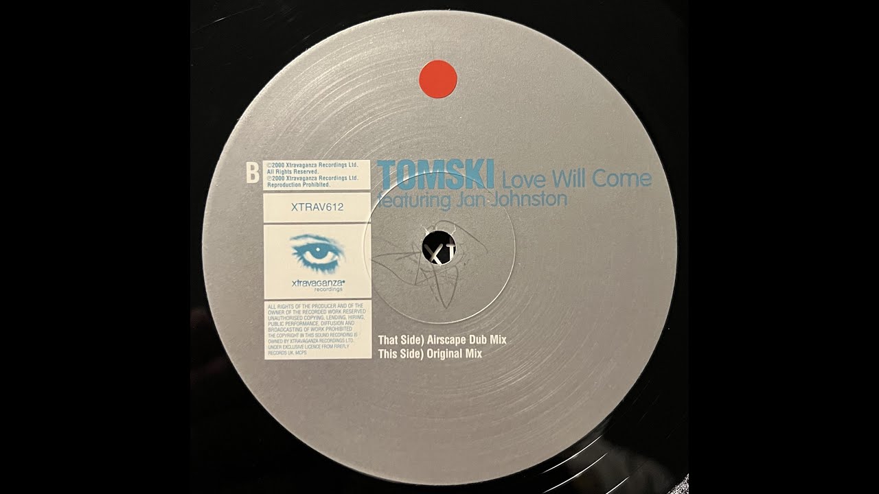 Tomski featuring Jan Johnston - Love Will Come (Original Mix) 2000