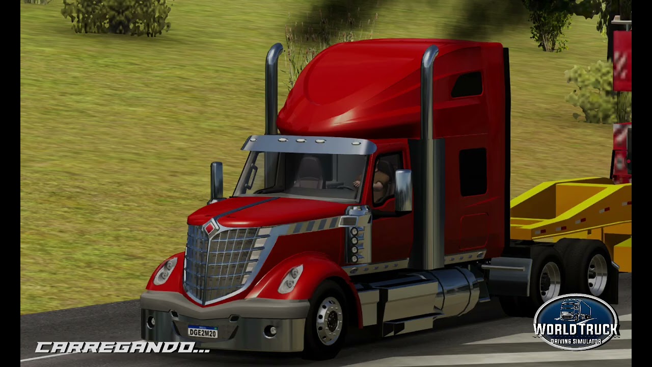 World Truck Driving Simulator. De Propia a Estrada de Goiania. Iveco Hi Way 6 x 2