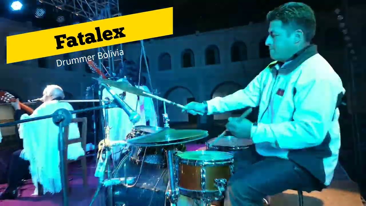 Cuecas y Bailecitos Chuquisaqueños en Batería - Fatalex Drummer Bolivia - DrumCam