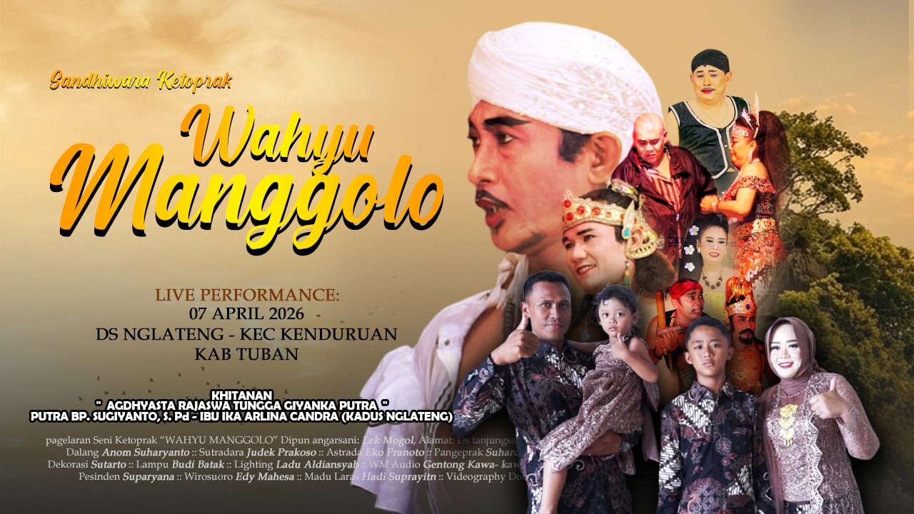 LIVE STREAM KETOPRAK WAHYU MANGGOLO LIVE (SIANG) 070426 DS NGLATENG KEC KENDURUAN KAB TUBAN