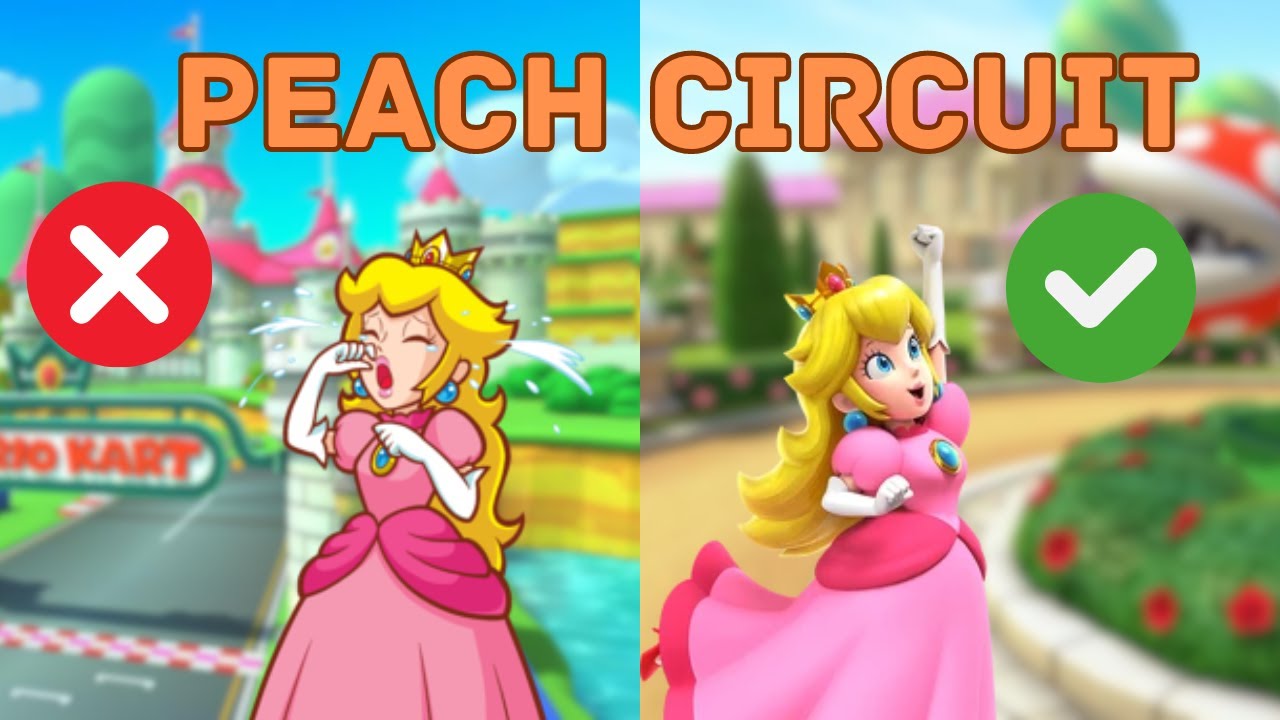 How to Make GBA Peach Circuit a Good Track