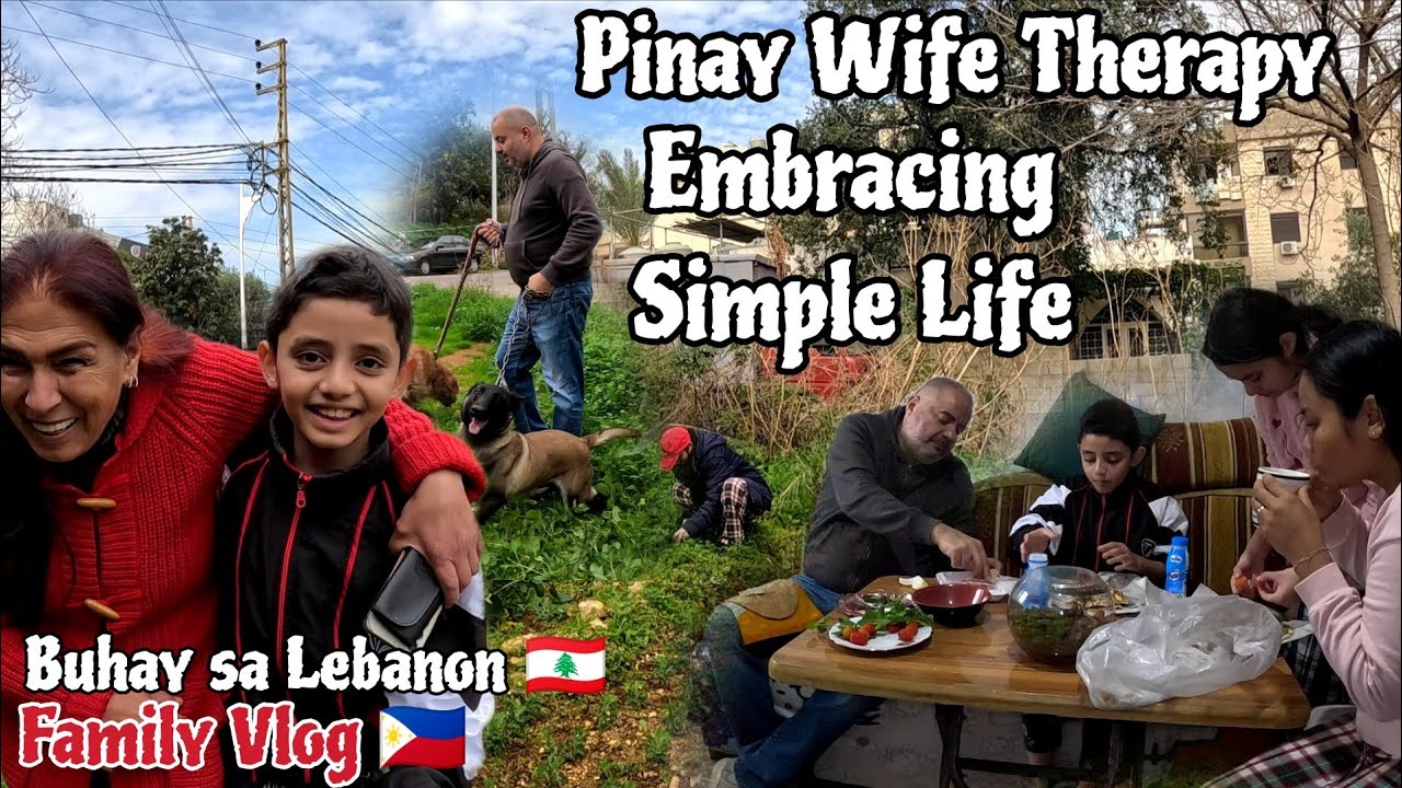 EMBRACING SIMPLE LIVING GARDENING IS MY THERAPY RURAL LIFE IN MIDDLE EAST LEBANON 