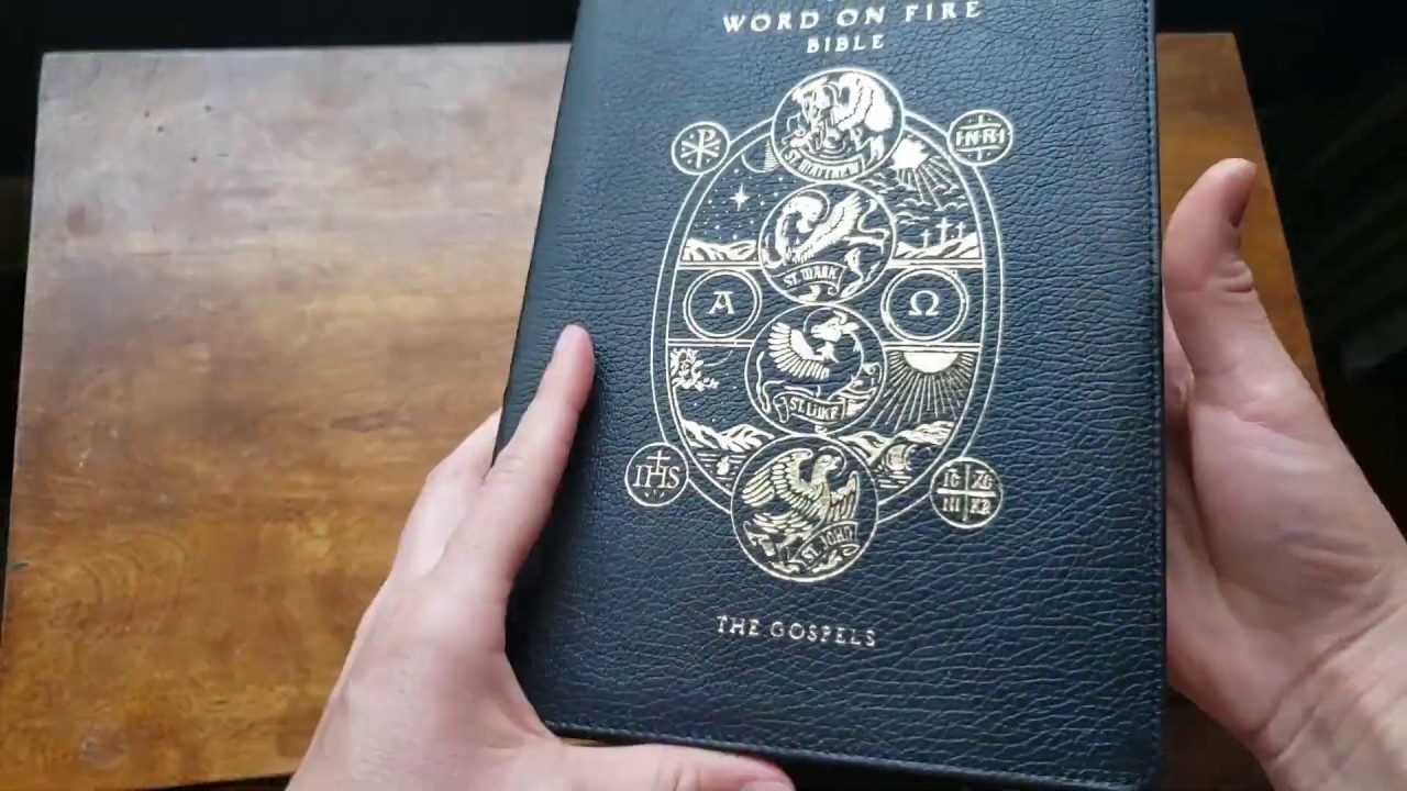 WORD ON FIRE BIBLE, FIRST LOOK - In-depth Unboxing