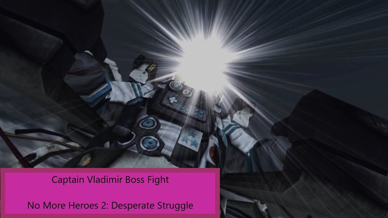 Captain Vladimir Boss Fight - No More Heroes 2: Desperate Struggle