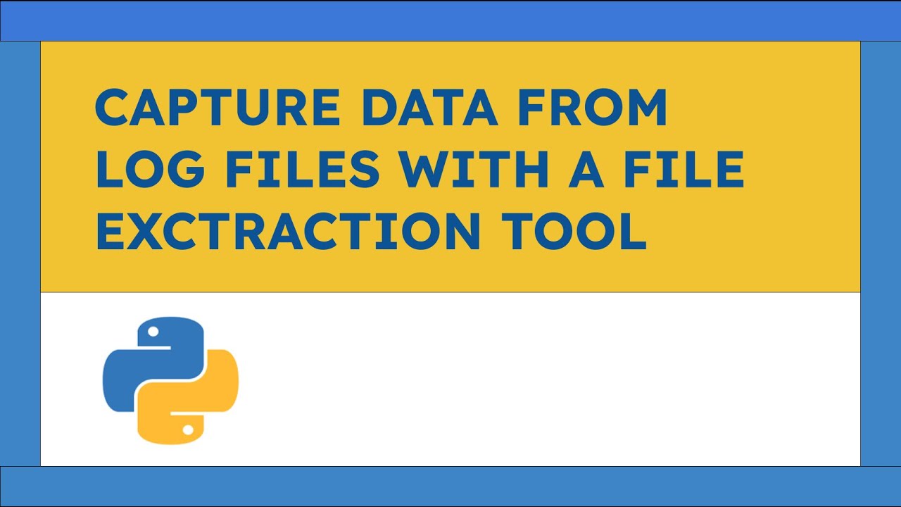 Python log file extraction tool for finding and capturing the most relevant timestamp data