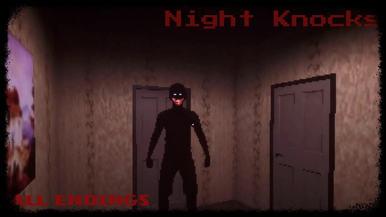 Strange Knocks in My New Apartment !! | Night Knocks (ALL ENDINGS)