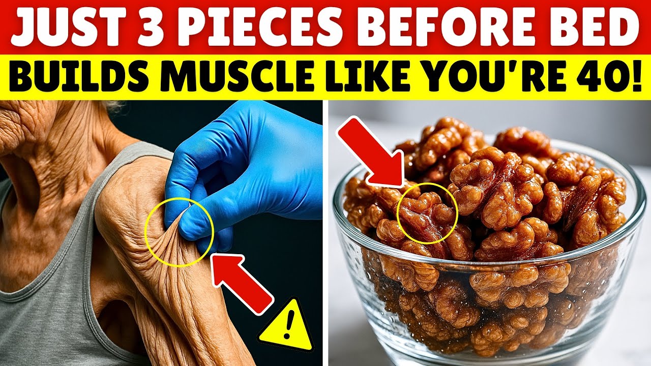 Build Muscle After 75: THIS NUT PROTEIN Works Better Than Eggs! | Senior Health Tips