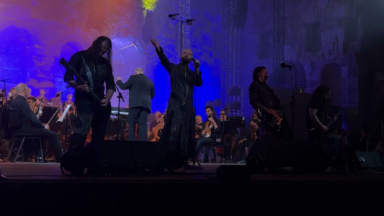 Septicflesh - Anubis - Odeon of Herodes Atticus, Acropolis, Athens, Greece sept 28 2024