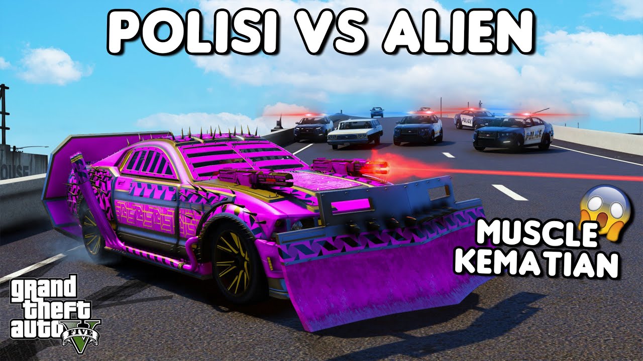 POLISI VS MUSCLE KEMATIAN - GTA 5 ROLEPLAY