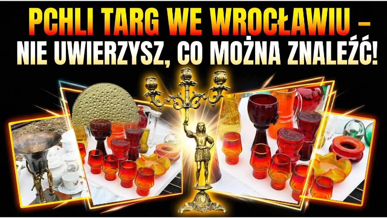 SKARBY PRL NA PCHLIM TARGU – ILE TO KOSZTUJE?💰#starocie #skarby #pchlitarg  #targstaroci #fleamarket