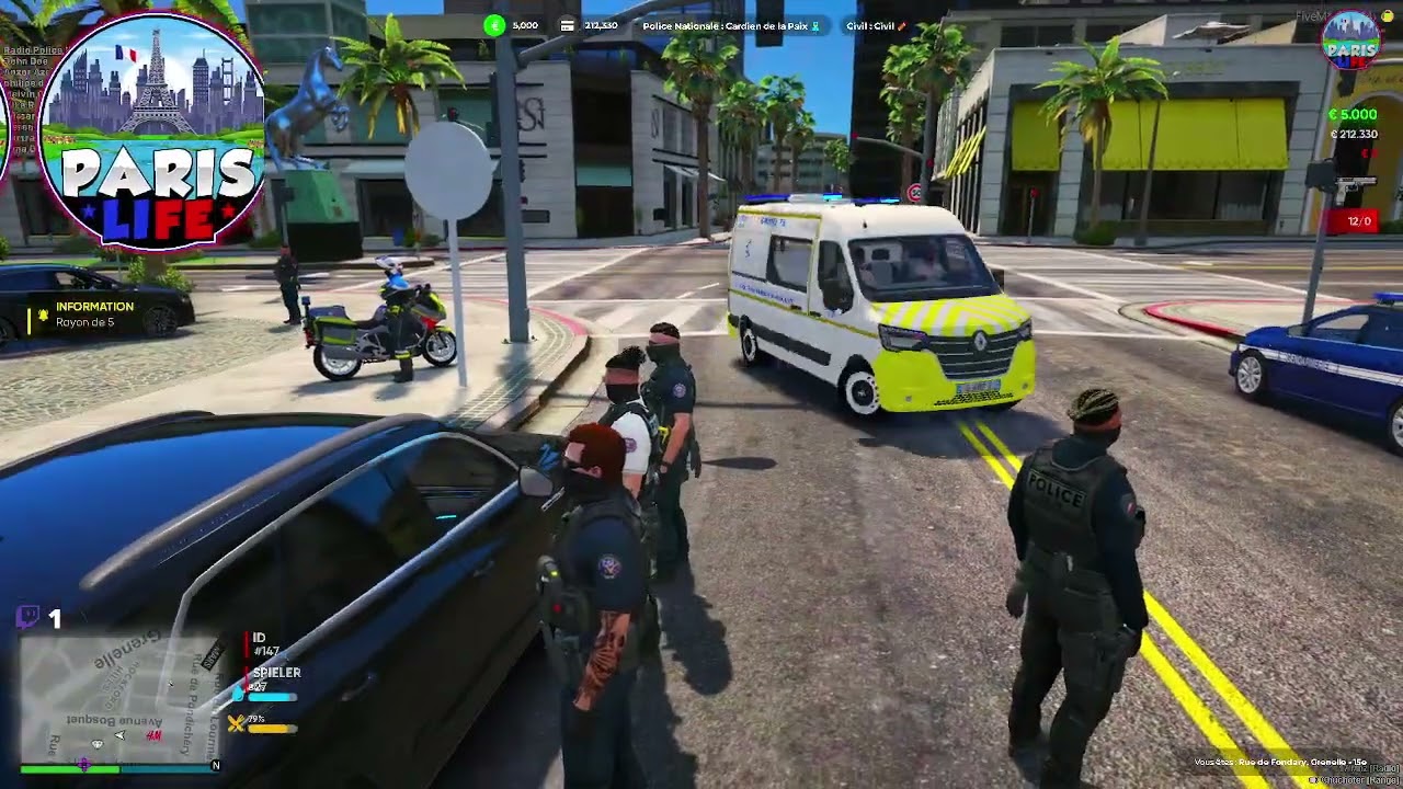 Braquage bijouterie -ParisLife RP- DOE John