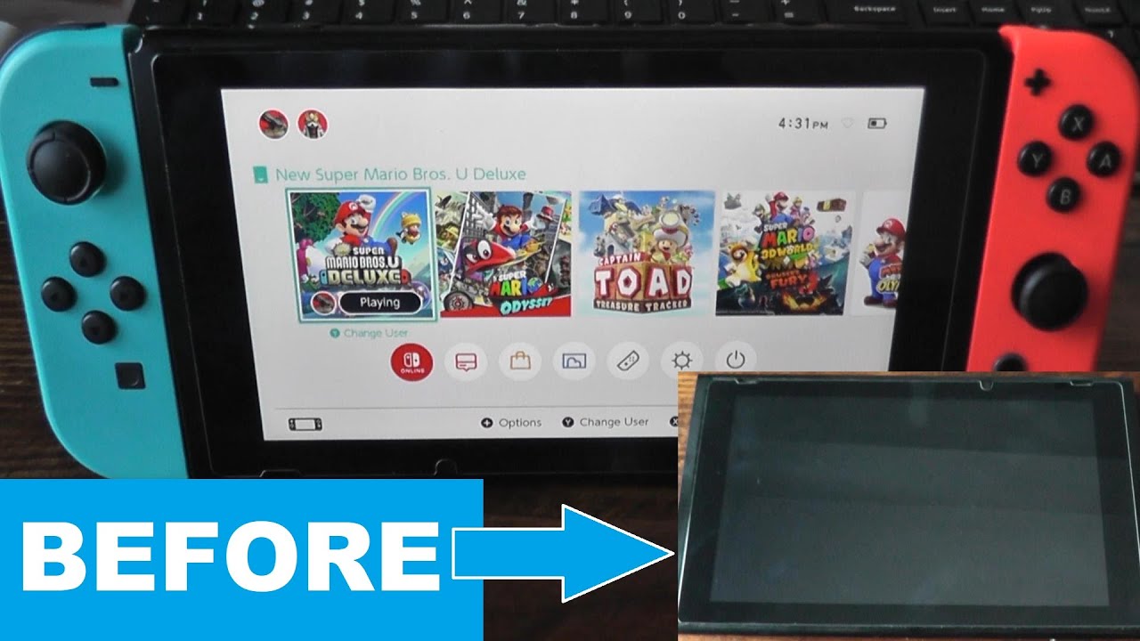 How To Repair A Nintendo Switch That Gets Wet!