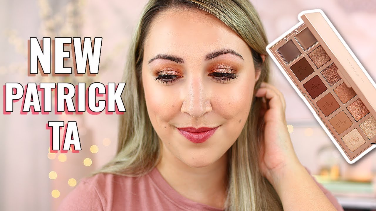 I Tried The NEW Patrick Ta Major Dimension Eyeshadow Palette... 😍
