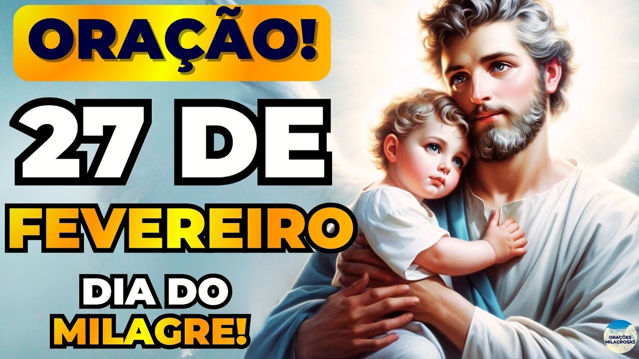 🙌ORAÇÃO DE SÃO JOSÉ🙏 VAI SE REALIZAR HOJE TEU MILAGRE IMPOSSÍVEL!