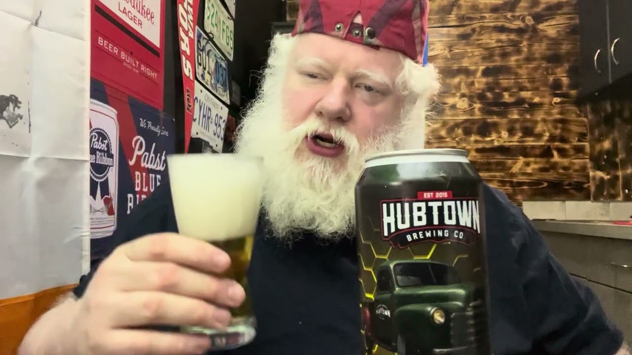 Обзор пива Hubtown Floo Fighter: Albino Rhino.