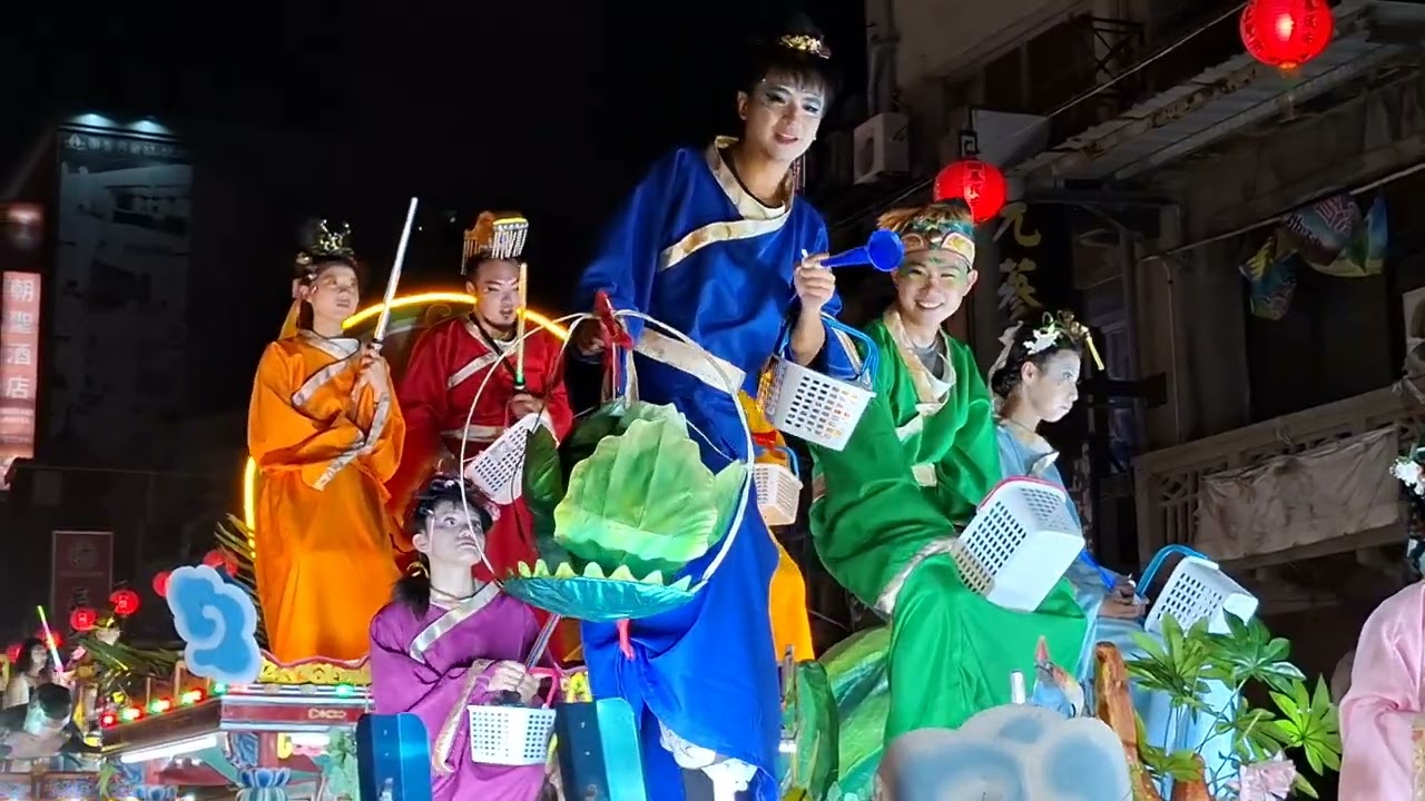 乙巳年北港迎媽祖夜間藝閣遊行