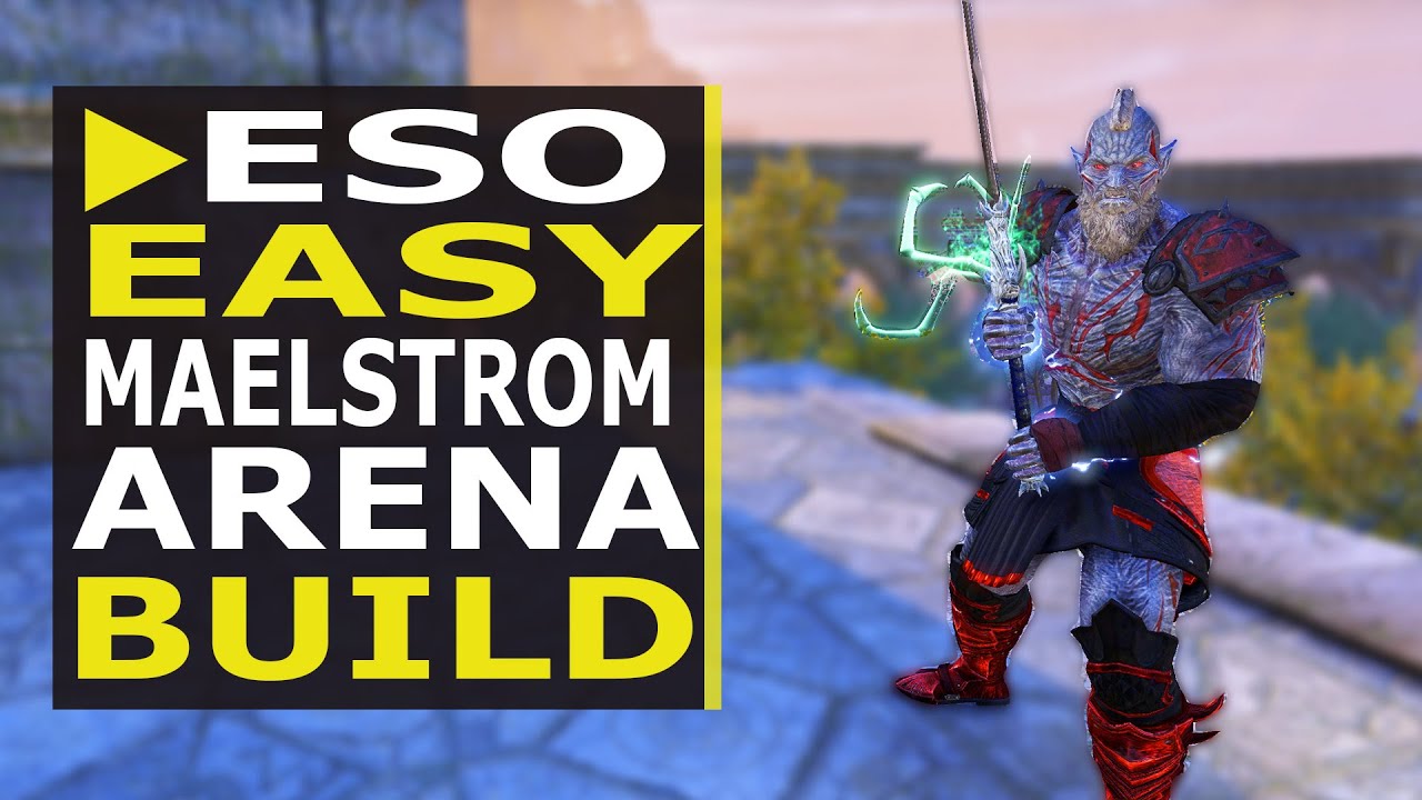 ESO EASY Mode Maelstrom Arena Build | Stamina Sorcerer (2021)