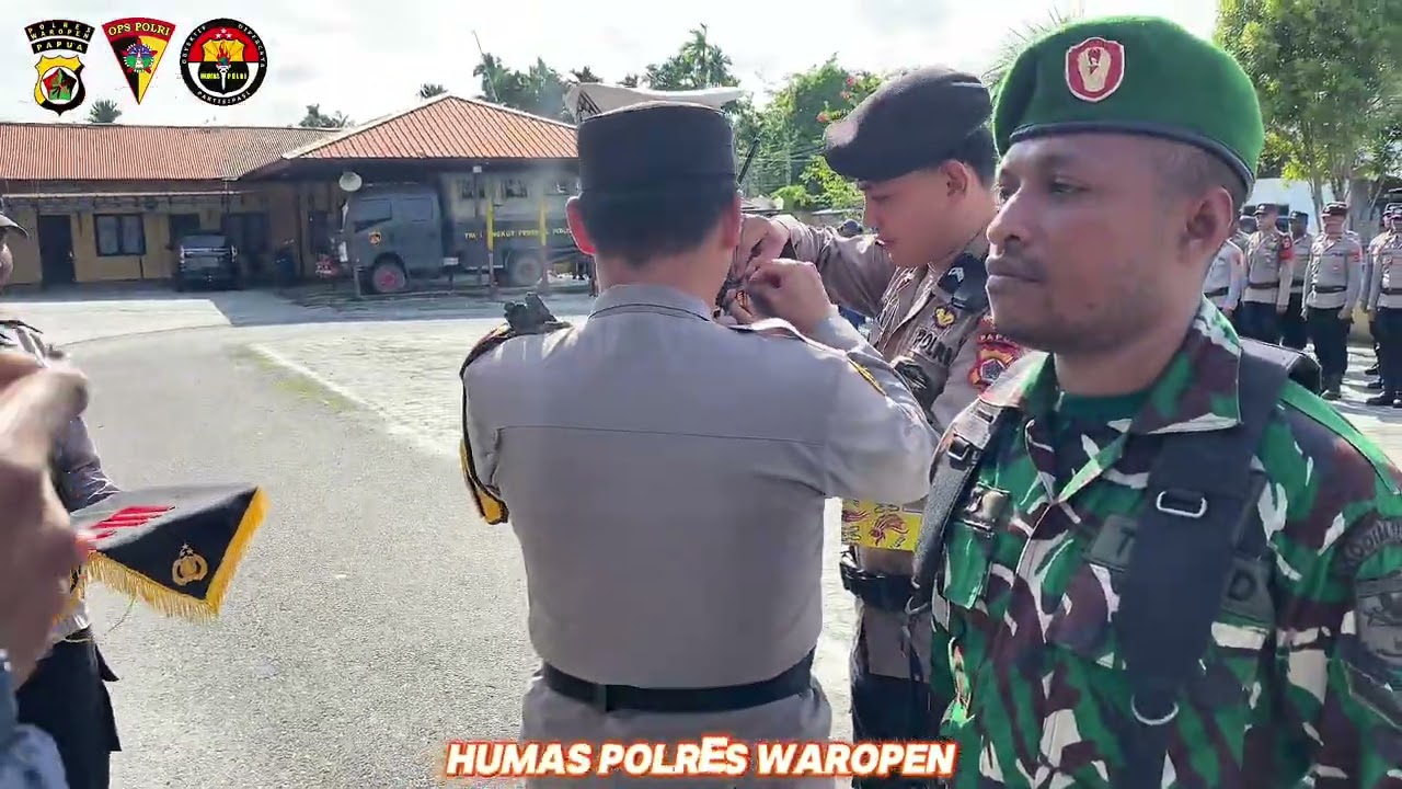 APEL GELAR PASUKAN OPERASI KETUPAT CARTENZ 2026 POLRES WAROPEN....#DivisiHumasPolri#PoldaPapua