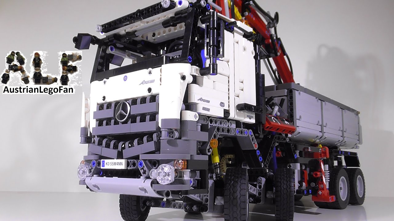Lego Technic 42043 Mercedes Benz Arocs 3245 - Lego Speed Build Review