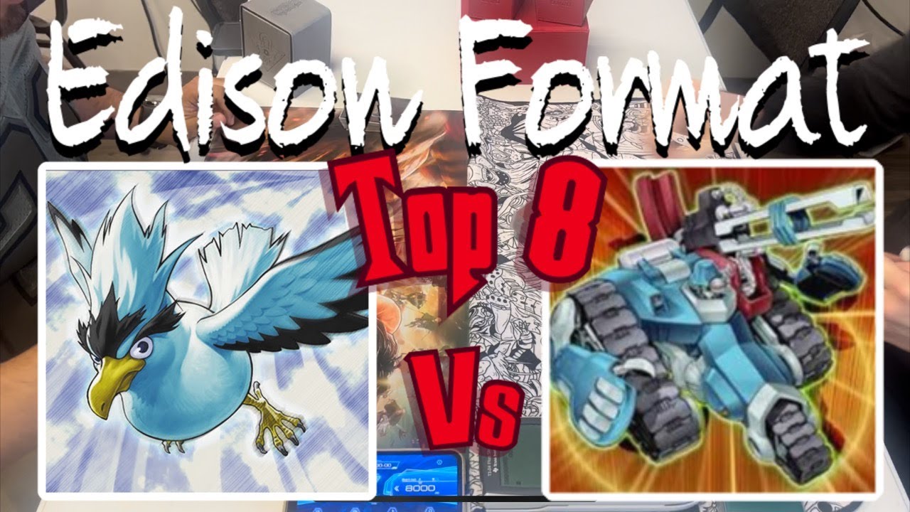 Edison Format Top 8: Blackwings Vs Cyber Eltanin Machina Frogs!