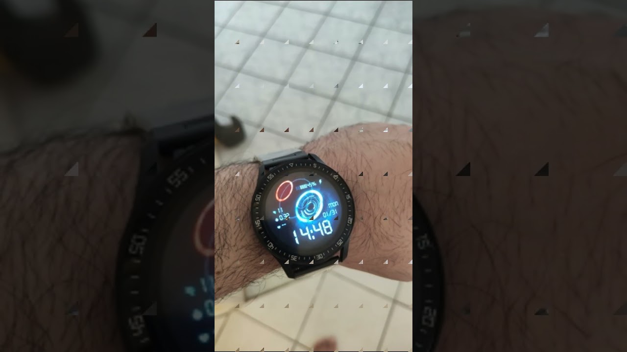 How to connect GEJIAN X7 Headset Smart Watch to phone? Review  GEJIAN X7 From Aliexpress