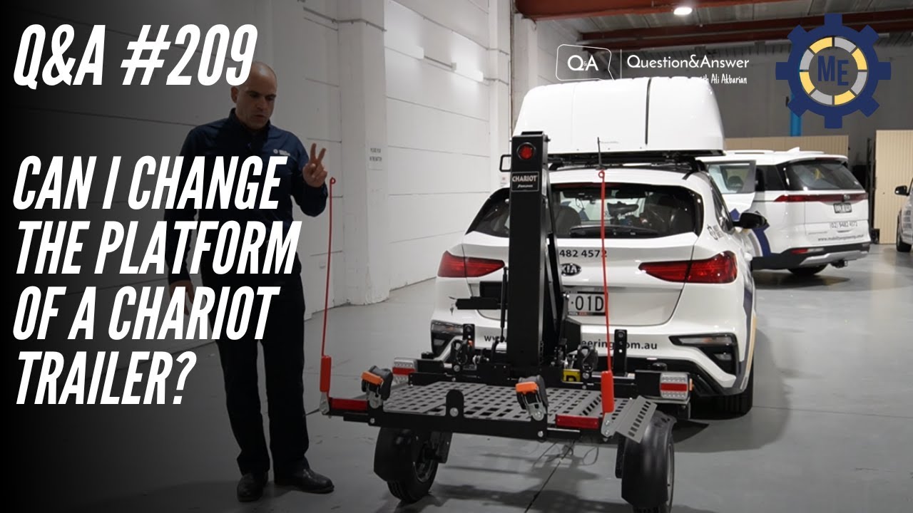 Q&A #209 - Can I Change the Platform of a Chariot Trailer?