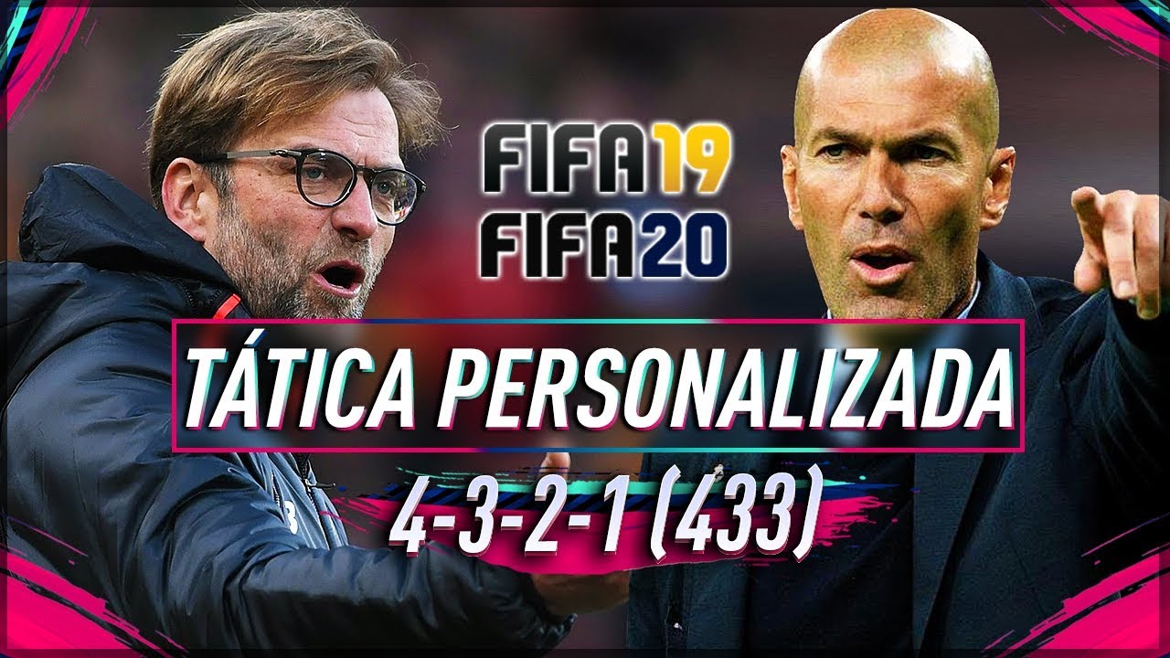 TUTORIAL TÁTICA 4321 PERSONALIZADA *FIFA 19 & FIFA 20*