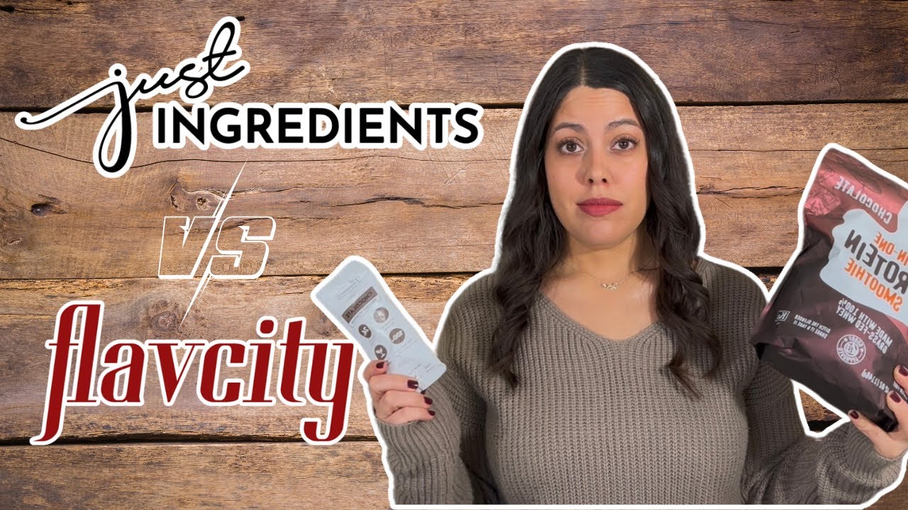 Сравнение протеиновых порошков Flavcity и Just Ingredients. Какой лучше? (Не спонсируется)