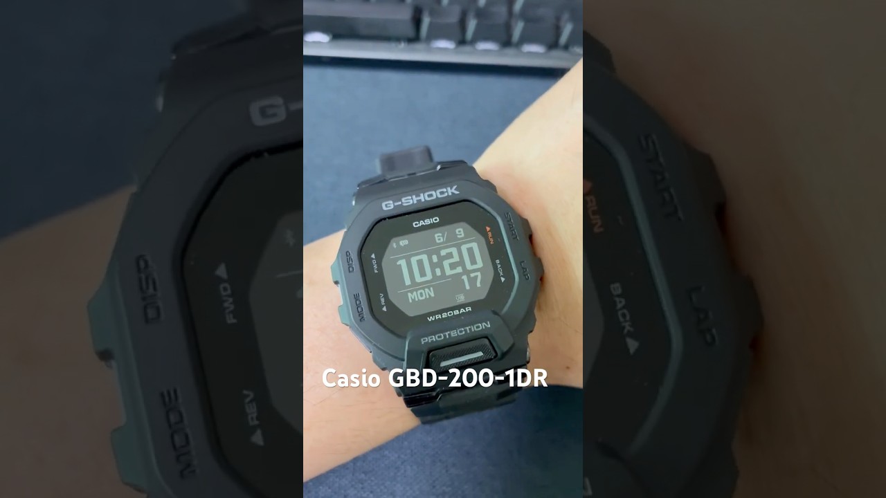 Casio GBD-200-1DR #casio #casiosport #sportwatch #mensfashion #menswatch #GBD #1DR #GBD200