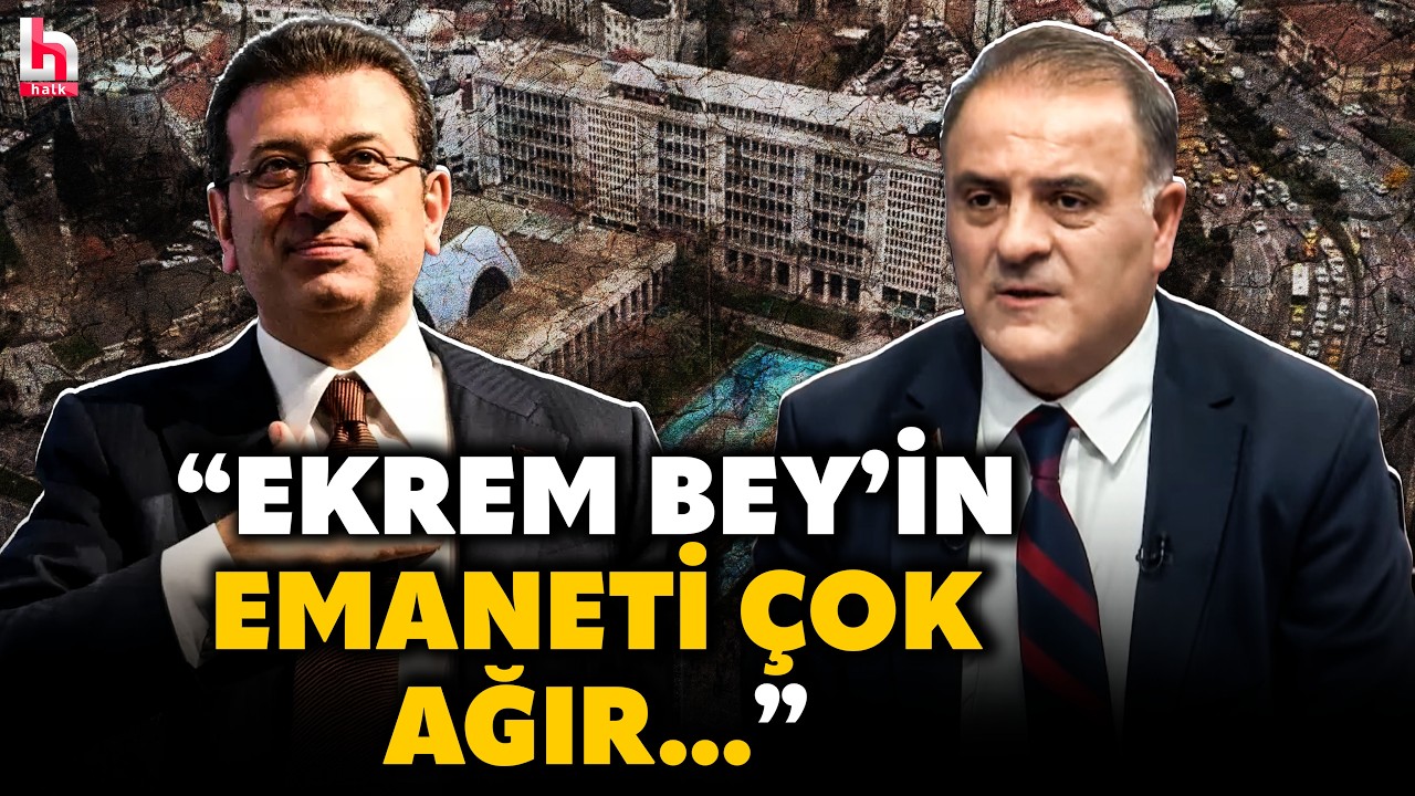 KELİMELER BOĞAZINA DİZİLDİ! İmamoğlu tutuklandığı hafta neler yaşandı! Nuri Aslan Halk TV'de anlattı