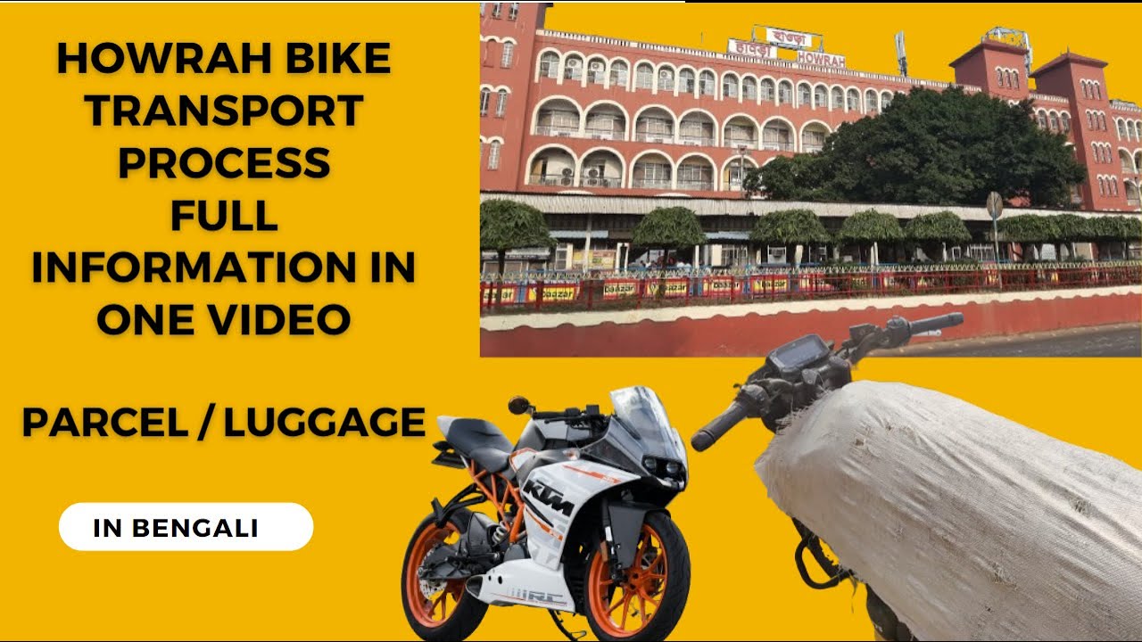 Detailed video of bike transport by train Luggage/Parcel | Howrah to Bangalore bike parcel Nov 2023