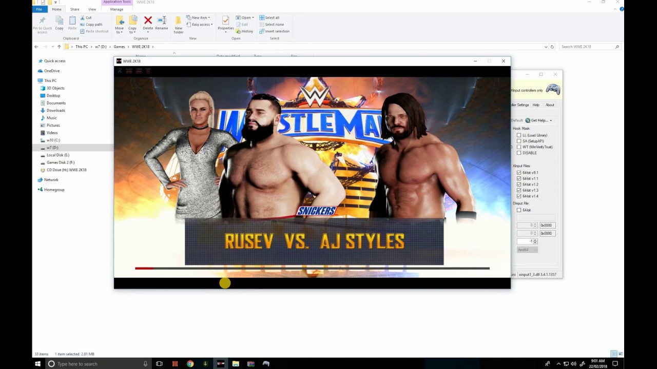 How to play WWE2K19 or any other PC game with PC gamepad  | Joystick | Controller | 2021