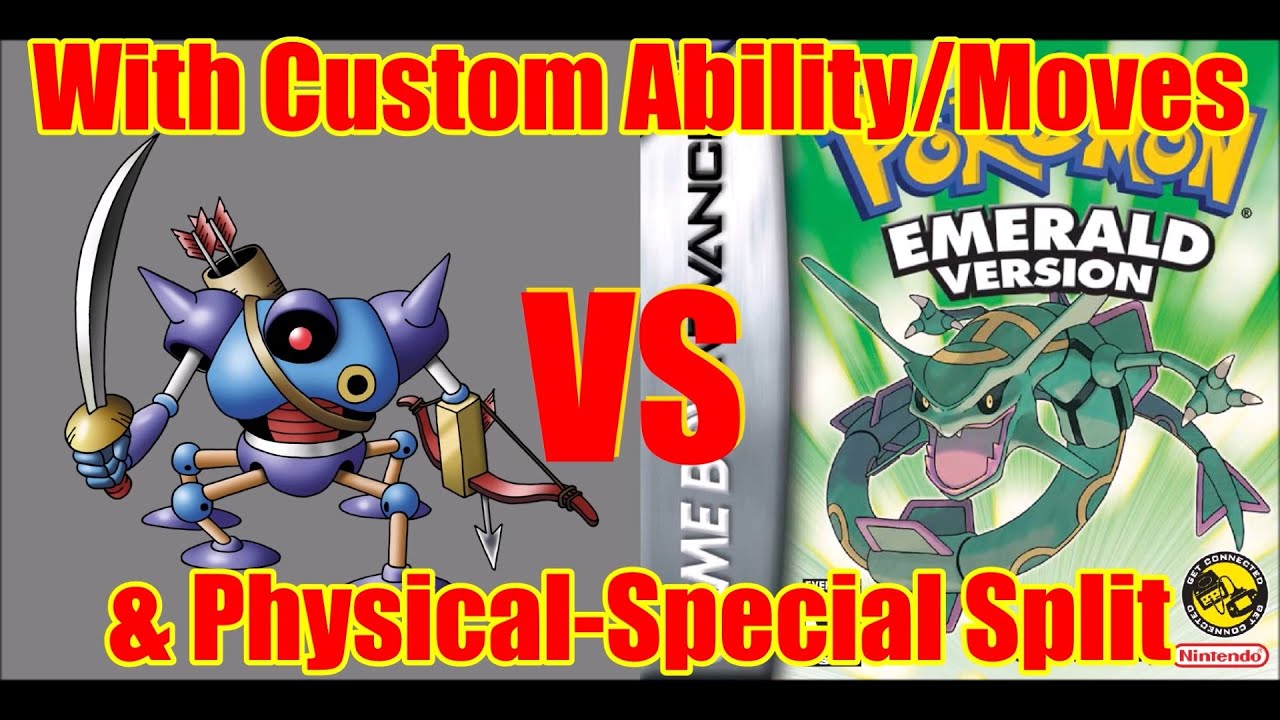 Using Killing Machine from Dragon Quest as a Pokémon in Emerald (w/ Physical-Special Split)