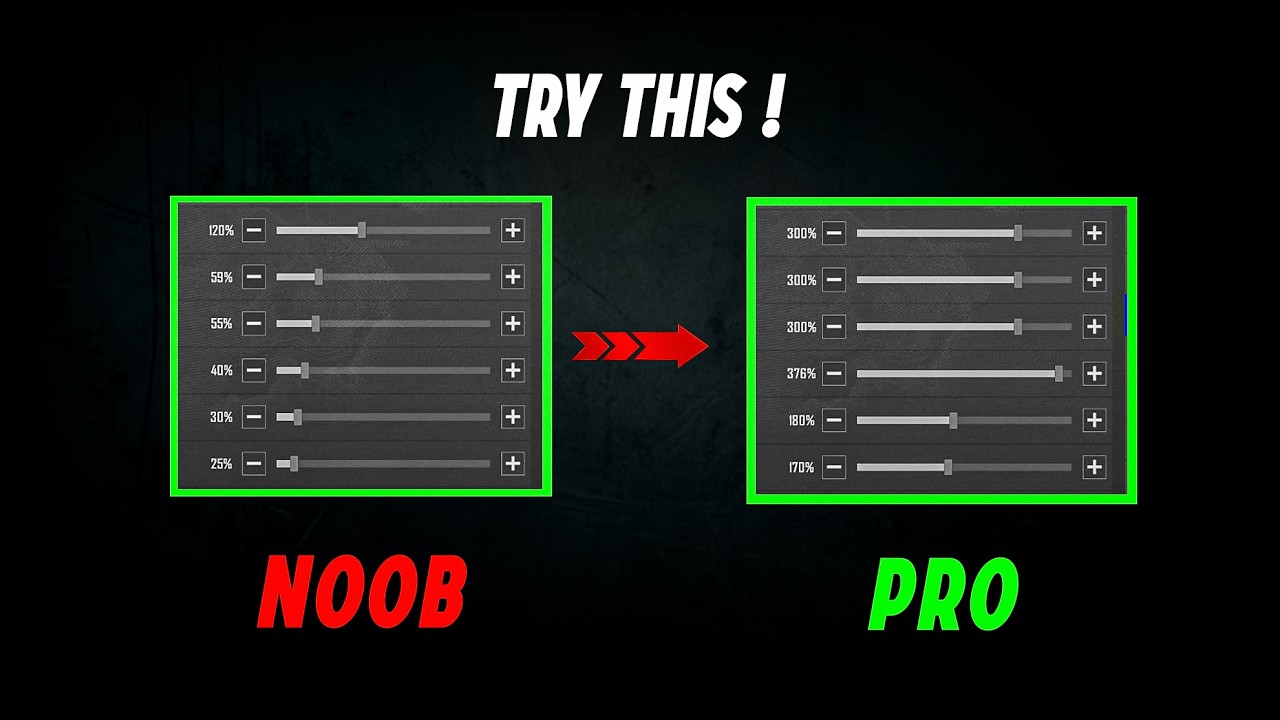 4.4 Update How to Make Your on Sensitivity Settings | BGMI/PUBG