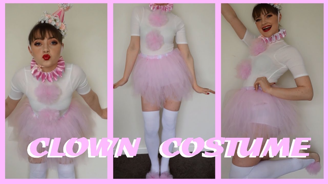 SUPER EASY CLOWN COSTUME - DIY