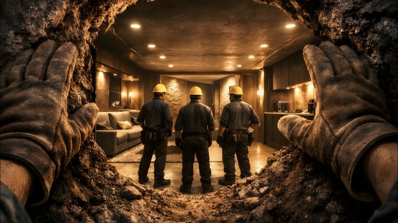Building a Secret Luxury Underground Bunker | Real Construction ASMR